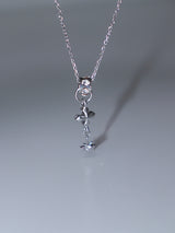 mini ring starlight necklace