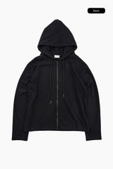 モリンコットンジップアップフーディー