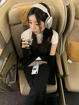 【MADE】エアポートロングブーツカットバンディングパンツ -ベーシック