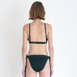  FRILL LACE BIKINI SET / BLACK