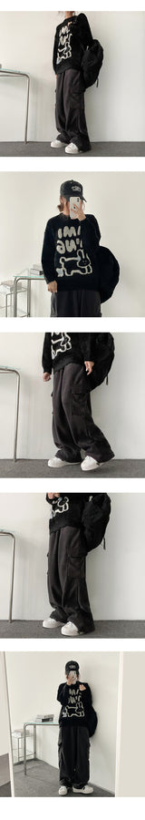 Netu fleece cargo pants