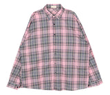 No.0785 thin C ストリングチェックシャツ (3color)