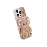 SUN CASE BEADS BEAR COFFEE BEIGE