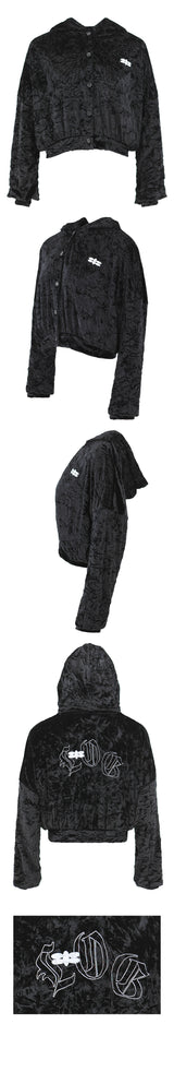FLY HOOD JUMPER IN BLACK
