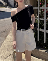 Bibi off-shoulder knitwear