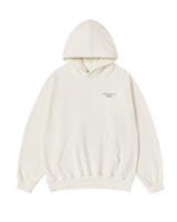 25FW ベーシックロゴナッピングフーディー クリーム