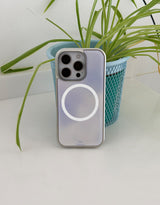 [MADE]アイリス シルバーエポキシ MagSafe iPhoneケース