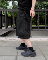 Carbon Double Knee Bermuda Pants