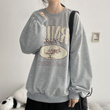 ウェッズ オーバーサイズ スウェットシャツ(3 colors) H&L
