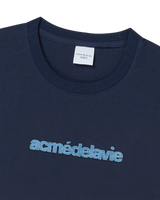 25FW コネクトグラス半袖Tシャツ ダークネイビー