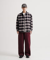 26SS★ ロングワイドブラッシュスウェットパンツ