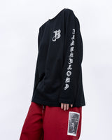 BBDスケッチロゴロングTシャツ(Black)
