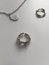 Twisted Layered Bold Ring
