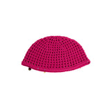Crochet Net Beanie (pink)