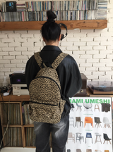 バタレオパードコットンバックパック