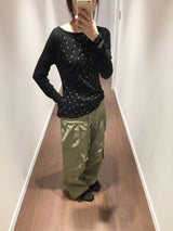 バーティカルドットロングスリーブ (3color)