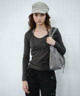 ダブル T(dark grey)