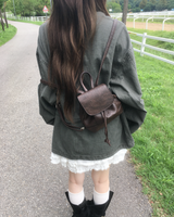 Washing short pigment jacket