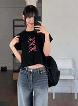 SP ウォッシングスリットデニムワイドパンツ