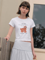 ROLA サングラスパピーTシャツ ホワイト