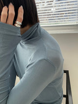 [925silver] Double bold layer ring