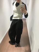 バックフリップホルターニット(3 Colors)