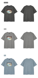 rivage pigment-dyed short-sleeve t-shirt (3color)