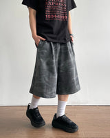 Leo Camo Bermuda Sweatpants