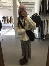 ツイストダッフルニットカーディガン (1color)