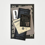 oab tone pack black / scrap sticker set