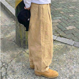 ワイドバルーンチノパンツ ベージュ