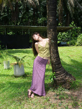 Deep V-neck Sleeveless (Olive)