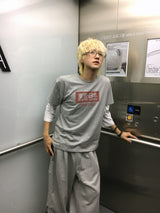 OEN ピンタック ヘビー ワイド スウェットパンツ 3C