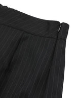 FLINT STRIPE HALF PLEATED SKIRT