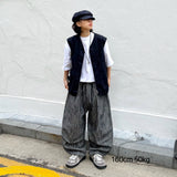Vintage Stripe Balloon Pants