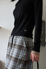 RIBBON POINT T BLACK