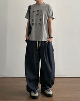 Fish Print Short Sleeve