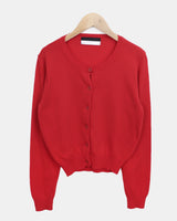 Lua Cashmere Knit Round Cardigan
