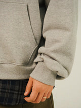 DO RIZE Patch Crop Hoody Zip-up