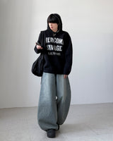 Ruby Mohair Hood Knit