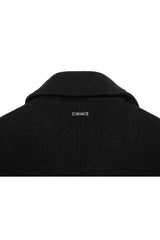 アンバーベルトダブルコート black