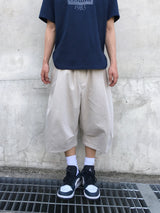 Mio Basic Pintuck Bermuda Pants 2C