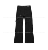 More Belted Low Bootcut Pants