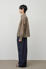 Crush Tencel Cropped Shirt