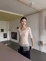 Flower lace 3/4 T