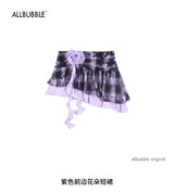 allbubbleBroken purple flower skirt