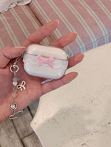バレエコア リボン イヤホンケース (AirPods)