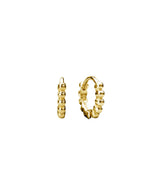 [925 silver] Deux.silver.211 / mini bille earring (gold)