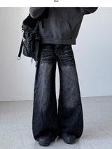 Veil Crack Wide Denim