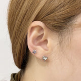 [SET] Aurora Butterfly Ribbon Piercing